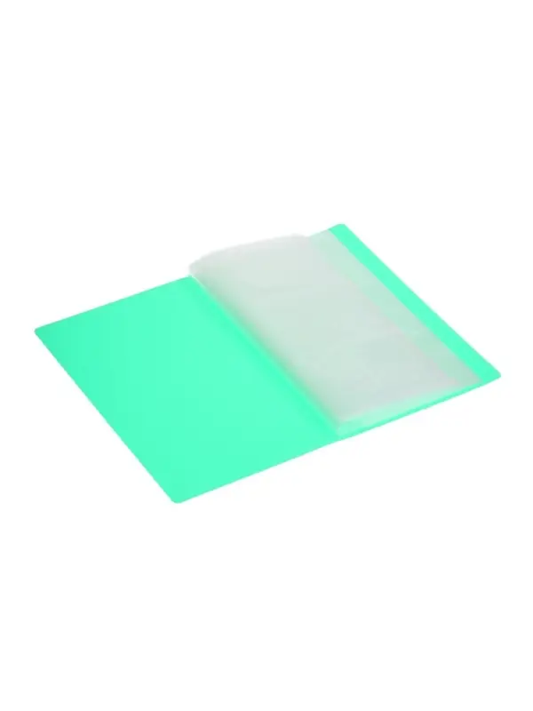 Визитница на 60 карт, 3 карты на 1 листе, обложка пластик, МИКС