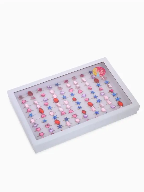 Кольцо &laquo;Выбражулька. Созвездия&raquo;, форма МИКС, цвет МИКС в золоте, безразмерное