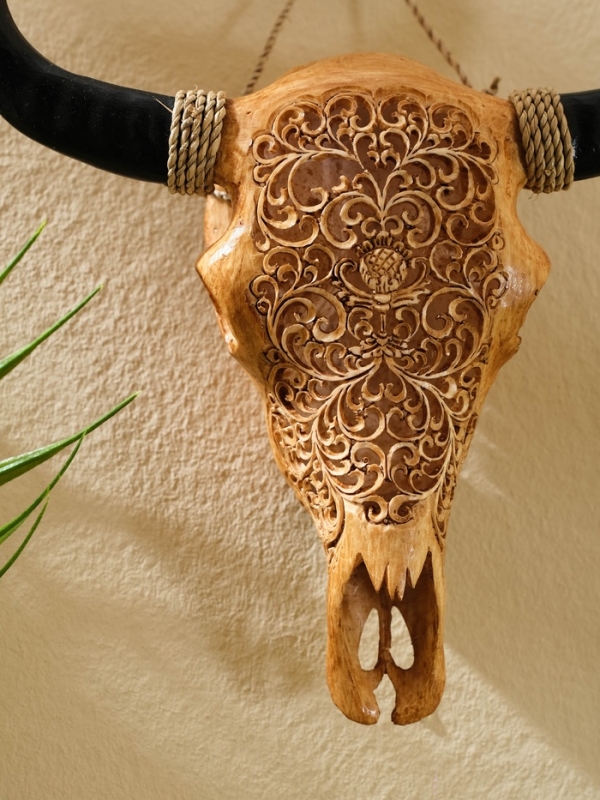 Сувенир интерьерный Сувенир интерьерный "Череп буйвола" полирезин, 15х16х7 см