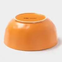 Салатник Magistro Potter, 1.2 л, d=17.4, фарфор, оранжевый