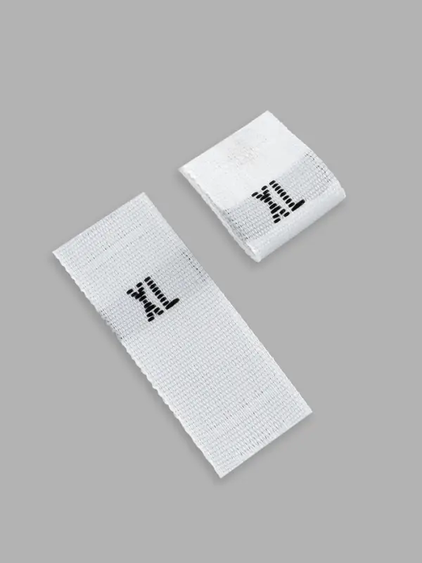 Размерники жаккардовые, XL, 12&times;30 мм, 100 шт., белые