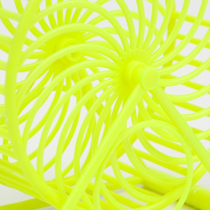 Колесо для грызунов на основании, пластик, 12,5 см, жёлтое Колесо для грызунов на основании, пластик, 12,5 см, жёлтое