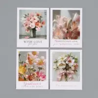 Набор мини-открыток &laquo;Красота&raquo;, 35 штук, 8 x 9,5 см