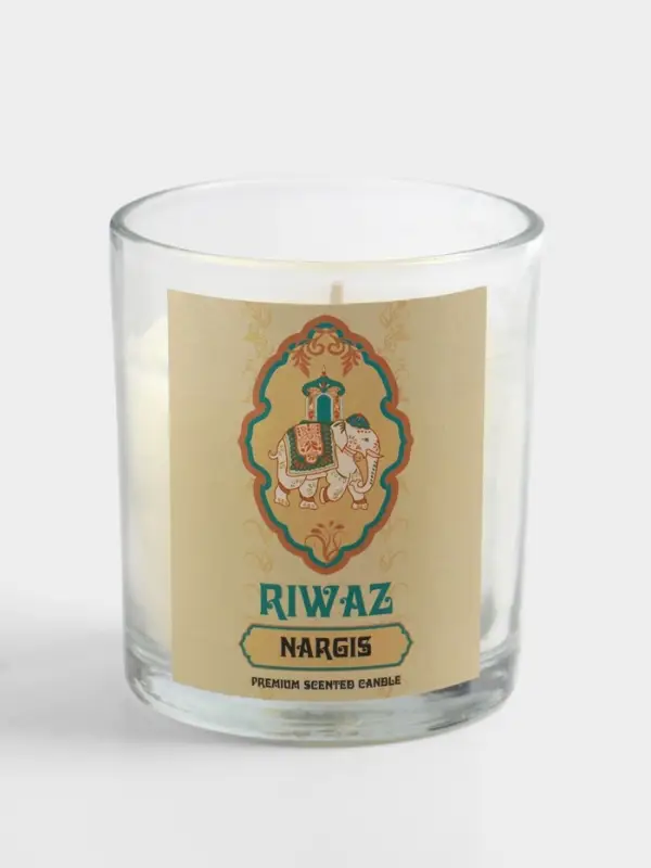 Свеча ароматическая в стекле &laquo;Нарцисс&raquo;, соевый воск, 120 г