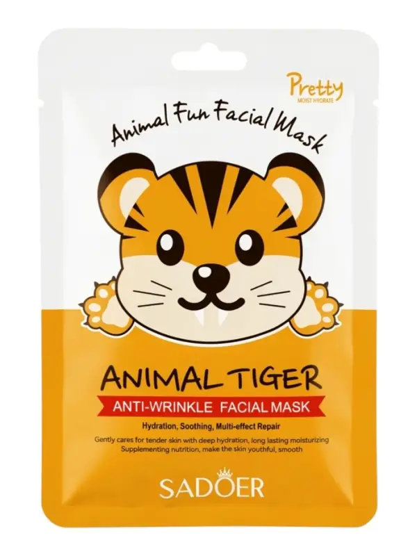 Тканевая маска, увлажняющая &laquo;Тигрёнок&raquo;, 25 мл