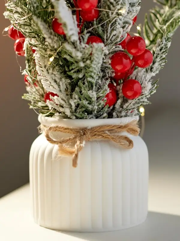 Фигура светодиодная Фигура светодиодная "Морозная свежесть" 39 см, 20 LED, AG13х3 (в компл.), Т/БЕЛЫЙ