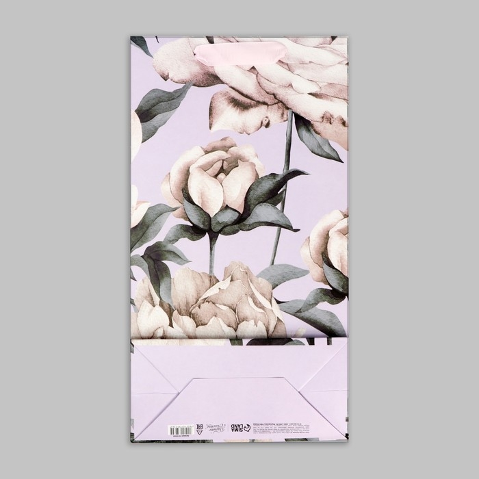 Пакет подарочный под две бутылки, упаковка, «Для тебя», 35 х 20 х 9 см Пакет подарочный под две бутылки, упаковка, «Для тебя», 35 х 20 х 9 см