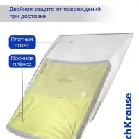Тетрадь 12 листов в косую линейку ErichKrause &laquo;Классика Visio&raquo;, обложка мелованный картон, жёлтая