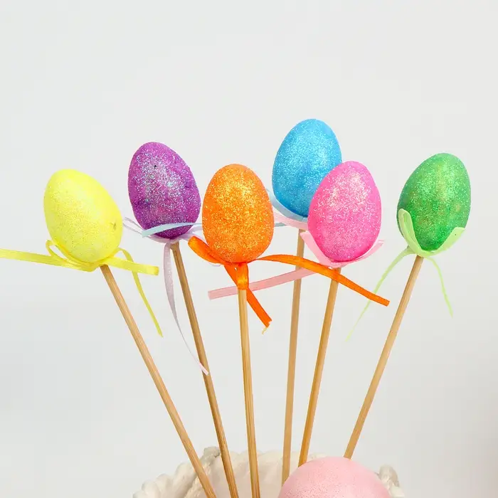 Пасхальный декор, топперы &laquo;Яркие краски&raquo;, 3&times;14&times;27 см