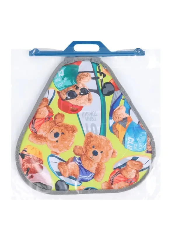 Ледянка мягкая Bear, треугольная, цвет МИКС Ледянка мягкая Bear, треугольная, цвет МИКС