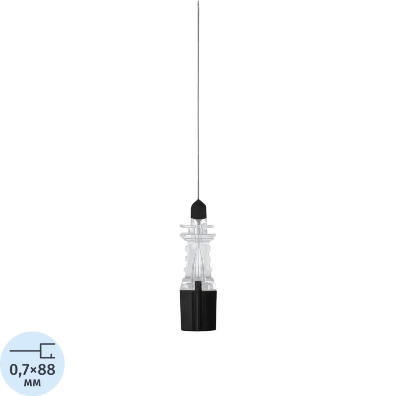 Игла спинальная 22G (0,7х88 мм) тип среза Квинке KD-Fine, 50шт/уп