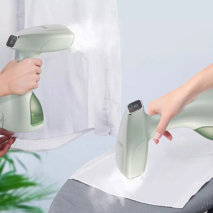 Отпариватель Kitfort КТ-9150, ручной, 1500 Вт, 300 мл, 25 г/мин, зелёный Отпариватель Kitfort КТ-9150, ручной, 1500 Вт, 300 мл, 25 г/мин, зелёный