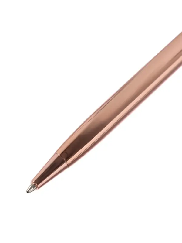 РУЧКА "PALERMO" В ПОДАРОЧНОМ ФУТЛЯРЕ, 0.7 ММ, СИНЯЯ (корпус роз зол, футляр черный)