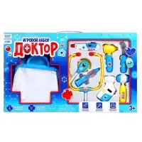 Игровой набор медсестры Happy Valley, 8 предметов с сумкой, свет, звук