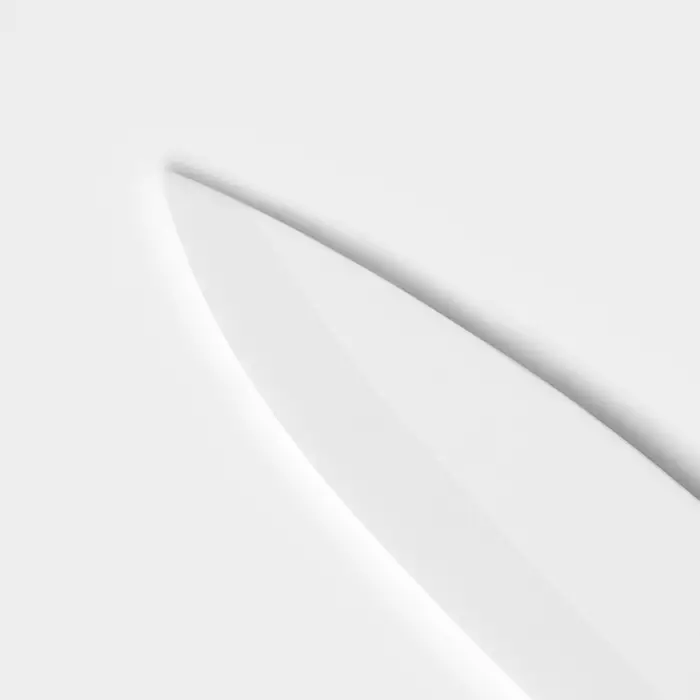 Нож керамический Доляна &laquo;Умелец&raquo;, лезвие 10 см, цвет красный