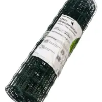Сетка сварная с ПВХ покрытием, 10&times;0.5 м, ячейка 50&times;50 мм, d=1 мм, металл, Greengo