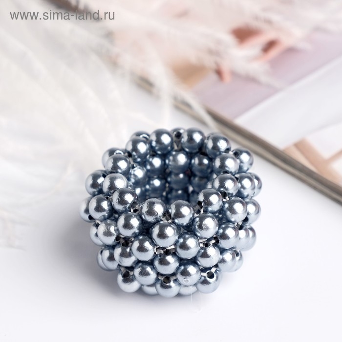 Декор для хвоста Декор для хвоста "Серые бусины" микс