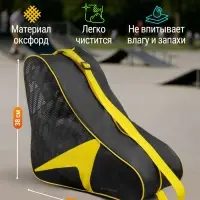 Сумка для коньков и роликов ONLYTOP, 42&times;38&times;20 см