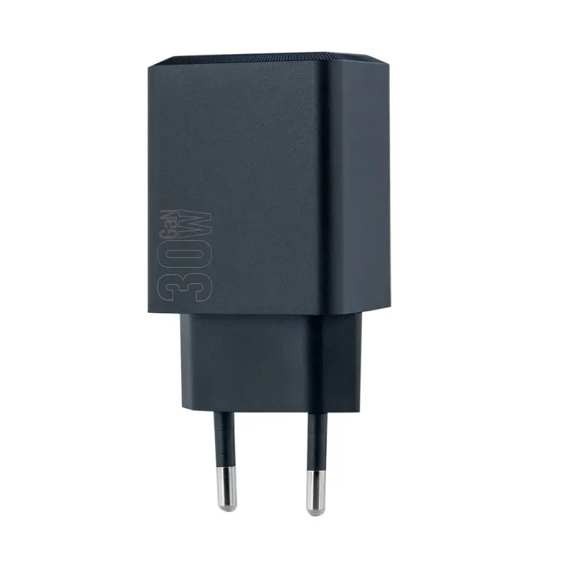 Сетевое зарядное устройство с кабелем Type-C на Type-C PD30W + USB QC3.0 N71 HOCO черное