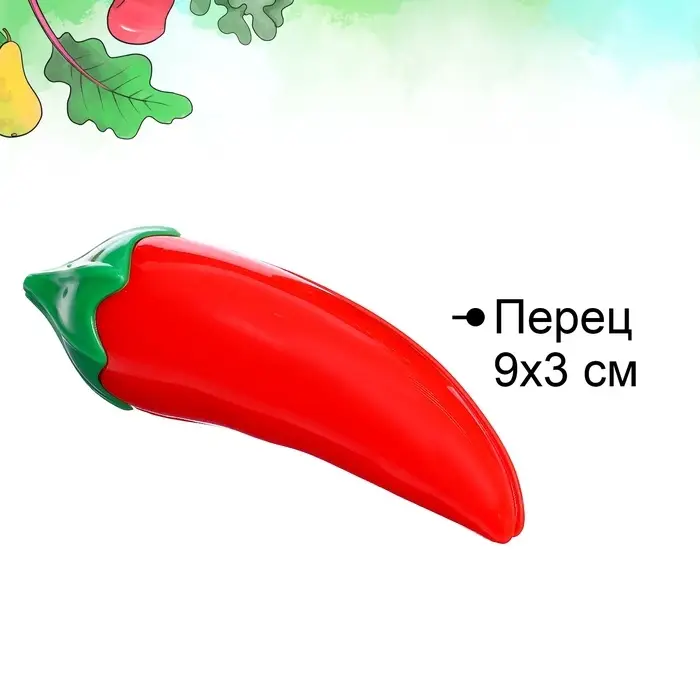 Набор продуктов для нарезки на липучках &laquo;Фрукты-овощи&raquo;, 13 предметов, МИКС