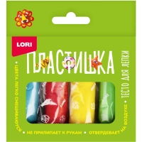 &nbsp;Тесто для лепки Пластишка 4 цв по 30 гр, Тдл-046