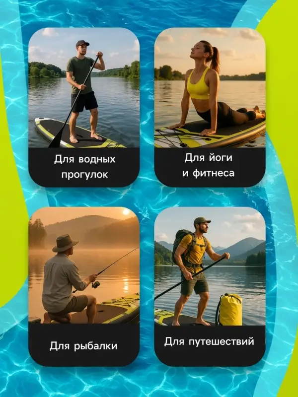 Сапборд гоночный KELPIE 10.6", 320&times;80&times;15 см