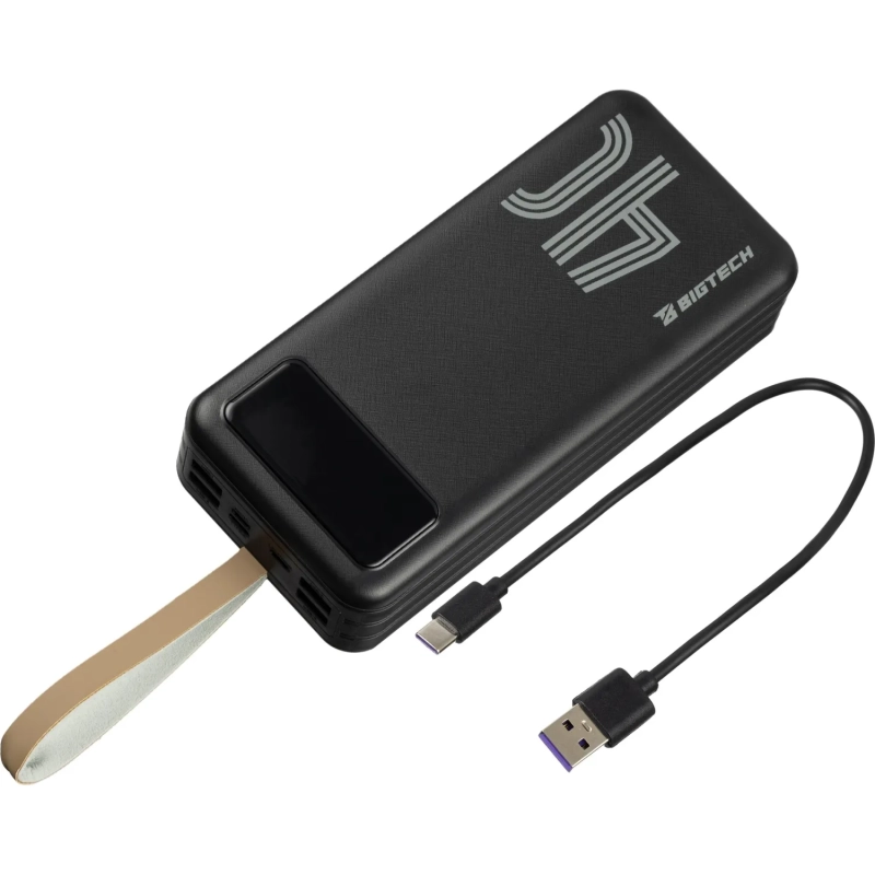 Внешний аккумулятор BigTech (BT-PB-40-BL-10) 40000 mAh черный