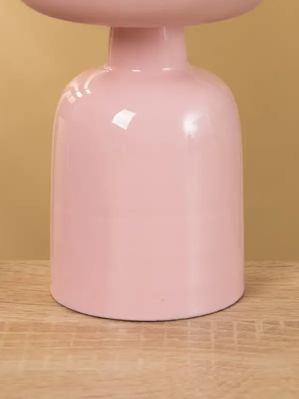 Подсвечник на 1 свечу "Зефир" глянцевый 10х10х13 см