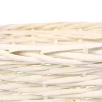 Набор корзин 3 шт ИВА 44x37x16 37х32x14 31х27x12 см ПЛЕТ ручка h=20/18/16 см бел