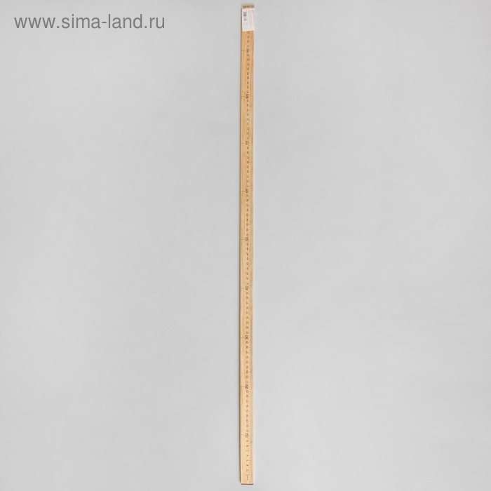 Метр деревянный, 100 см (см/дюймы)