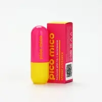 Бальзам для губ с вазелином, аромат: клубника, 3.8 г, PICO MICO