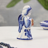 Сувенир «Ангел с иконой», гжель, 12,5х5,5 см, микс