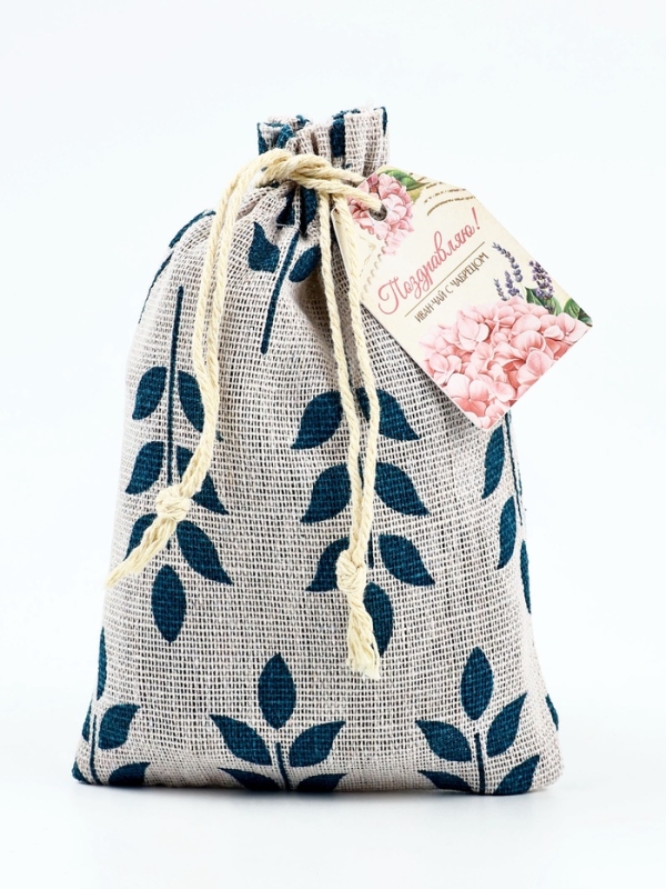 Доброе здоровье Чай в мешочке  Доброе здоровье Чай в мешочке "Поздравляю", 50 г