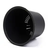 Кашпо со вставкой 1,9 л d18 см h16,5 см МИКРИТ серый слайн