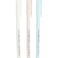 Ручка шариковая BrunoVisconti PointWrite Milky, 0.38мм, стерж/син МИКС