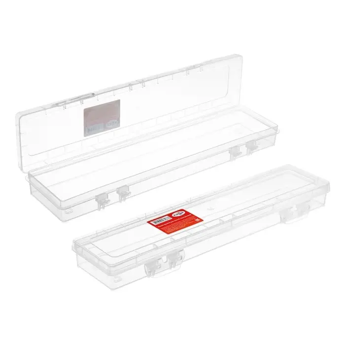 Пенал пластиковый футляр 350&times;90&times;35 Гамма, прозрачный 10122033