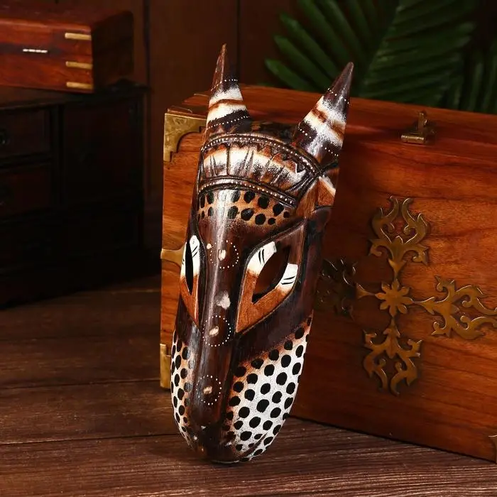 Маска дерево Маска дерево "Газель" 30х12х5 см