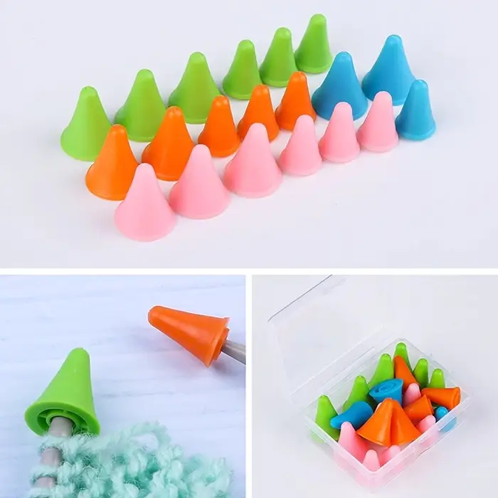 Набор заглушек для спиц, d=1.8 / 1.3 см, 12 шт., разноцветный