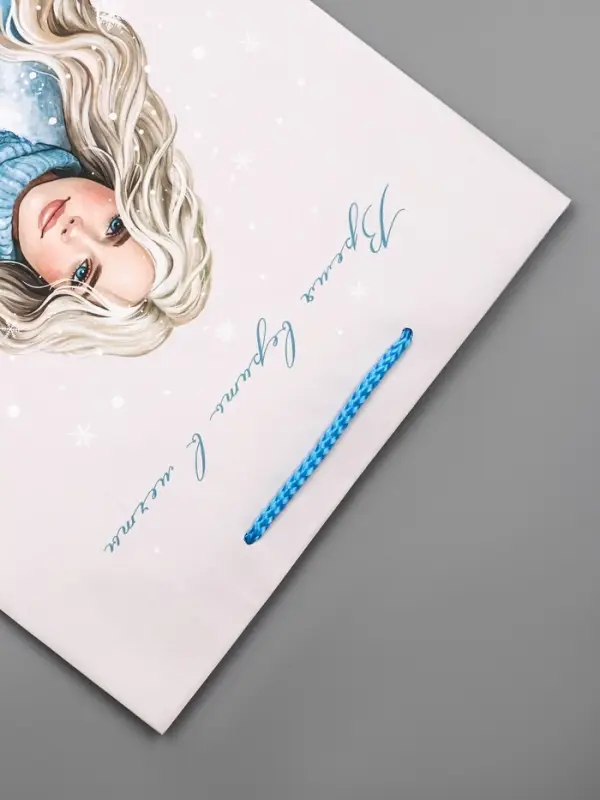 Пакет подарочный новогодний ламинированный, «Время верить в мечты» , 26×12×32 см Пакет подарочный новогодний ламинированный, «Время верить в мечты» , 26×12×32 см