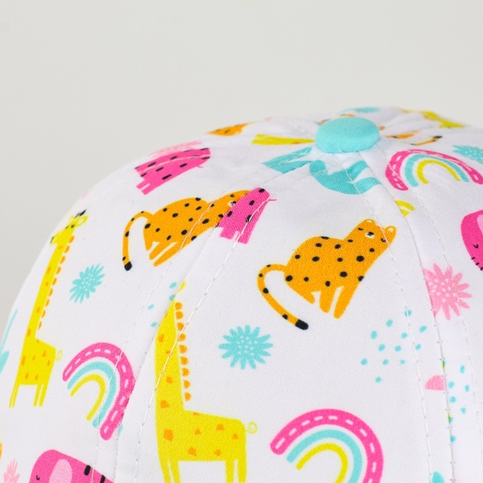 Кепка детская для девочки «Африка», р-р. 48-50 Кепка детская для девочки «Африка», р-р. 48-50