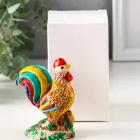 Фигура "Петушок, радуга" 9,7х8х5 см Фигура "Петушок, радуга" 9,7х8х5 см
