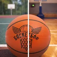 Баскетбольный мяч ONLYTOP &laquo;Будущий Чемпион&raquo;, клееный, р. 3, резина, резиновая камера