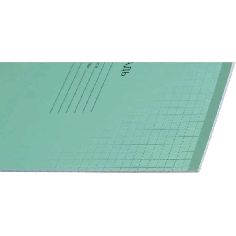 Тетрадь школьная А5,12л,клетка, Выбор есть зеленый 20шт/уп