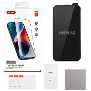 Защитное стекло для iPhone 16 Pro Max Full Cover ANMAC черное Арт. 1137508