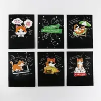 Конверт для денег, открытка на День Рождения, 6 листов, 16.5&times;21.5 см &laquo;Поздравительная&raquo;
