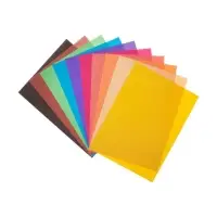 Бумага цветная А5, 10 листов, 10 цветов "Крокодил", офсет 65 г/м2, волшебная (золото+серебро), двусторонняя, в папке