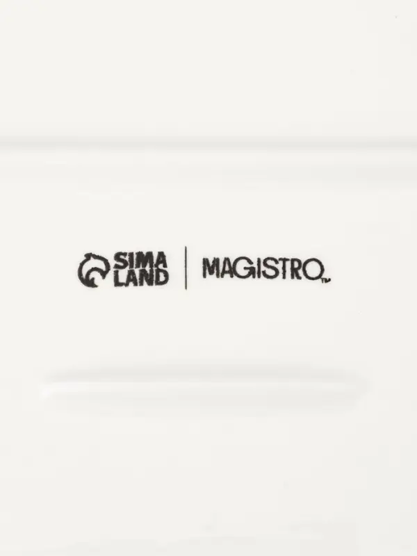 Блюдо для запекания прямоугольное Magistro &laquo;Бланш&raquo;, 30&times;19 см, фарфор, белое