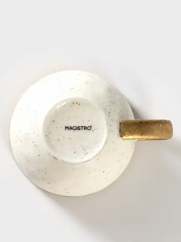 Кружка Magistro Poursephona, 250 мл, фарфор, белая