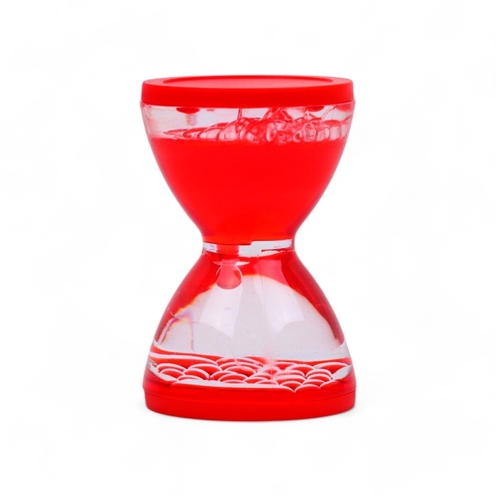 Гелевые часы, антистресс, 4.5 х 7 см, красные Гелевые часы, антистресс, 4.5 х 7 см, красные