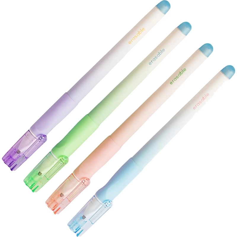 Ручка гелевая неавтомат. Deli Erasable EG660-BL,стираем,пул.нак0,5,син,асс